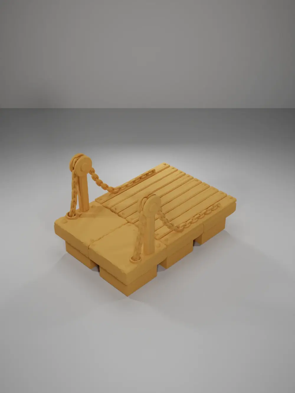 Lowered Drawbridge - Ramparts & Ruins - Dungeon Blocks
