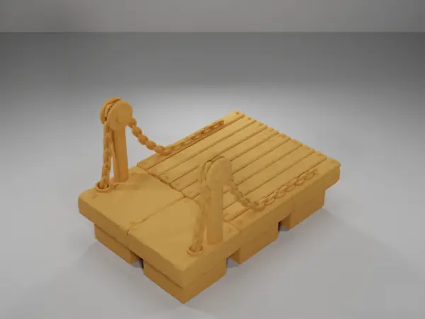 Thin Rampart Angle - Ramparts & Ruins - Dungeon Blocks