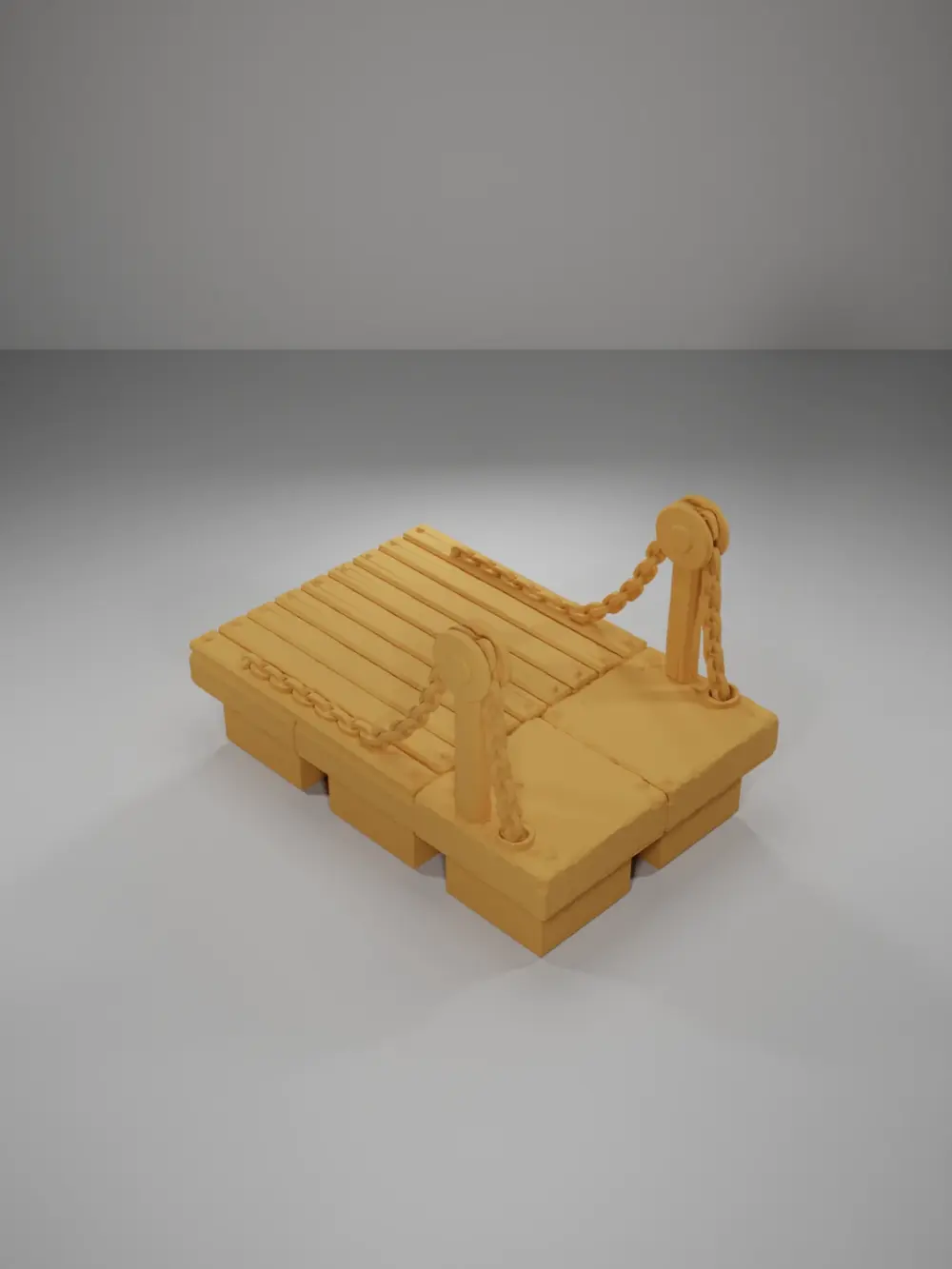 Lowered Drawbridge - Ramparts & Ruins - Dungeon Blocks