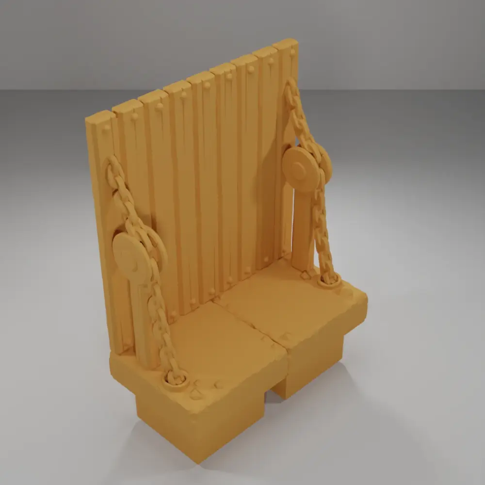 Raised Drawbridge - Ramparts & Ruins - Dungeon Blocks