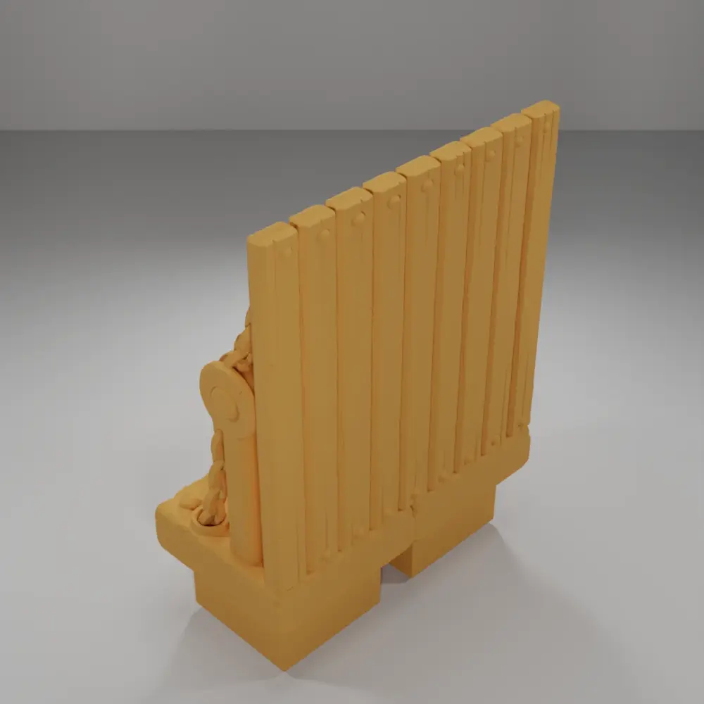 Raised Drawbridge - Ramparts & Ruins - Dungeon Blocks