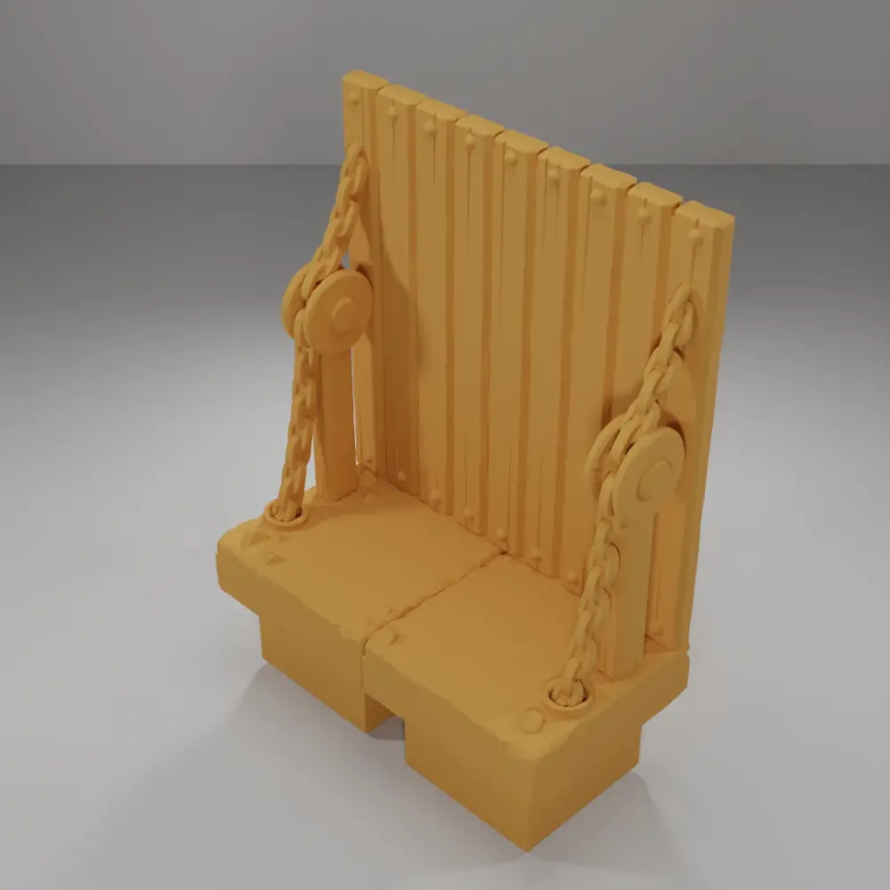Raised Drawbridge - Ramparts & Ruins - Dungeon Blocks