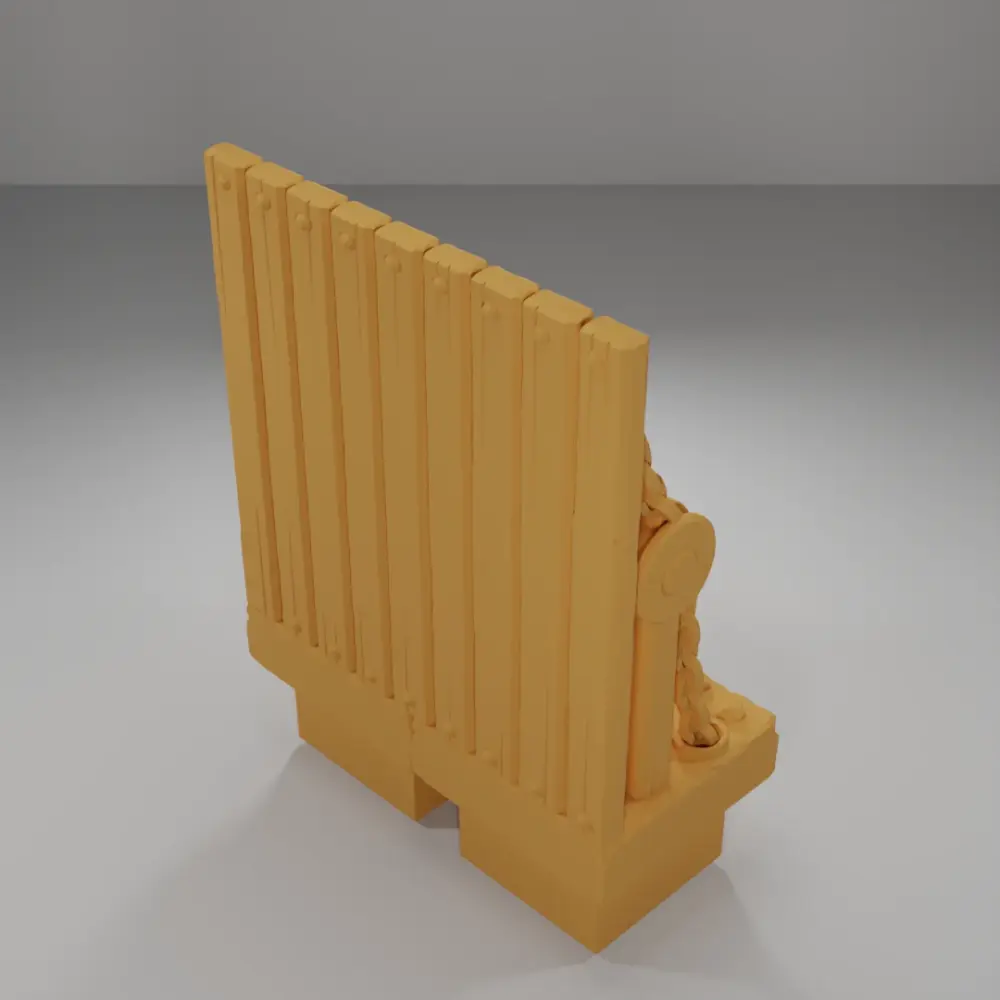 Raised Drawbridge - Ramparts & Ruins - Dungeon Blocks