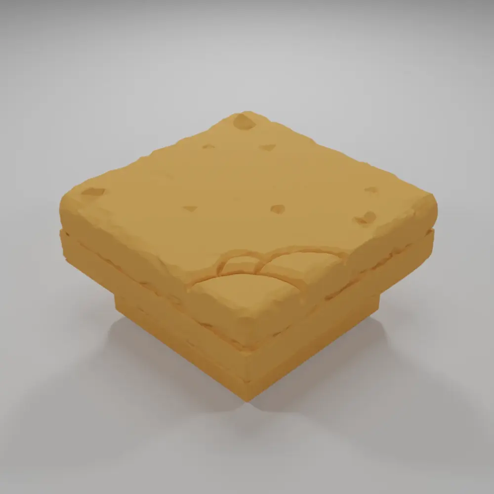 Little Damaged Rock Ground - Ramparts & Ruins - Dungeon Blocks