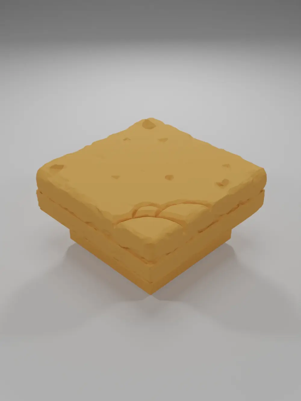 Little Damaged Rock Ground - Ramparts & Ruins - Dungeon Blocks