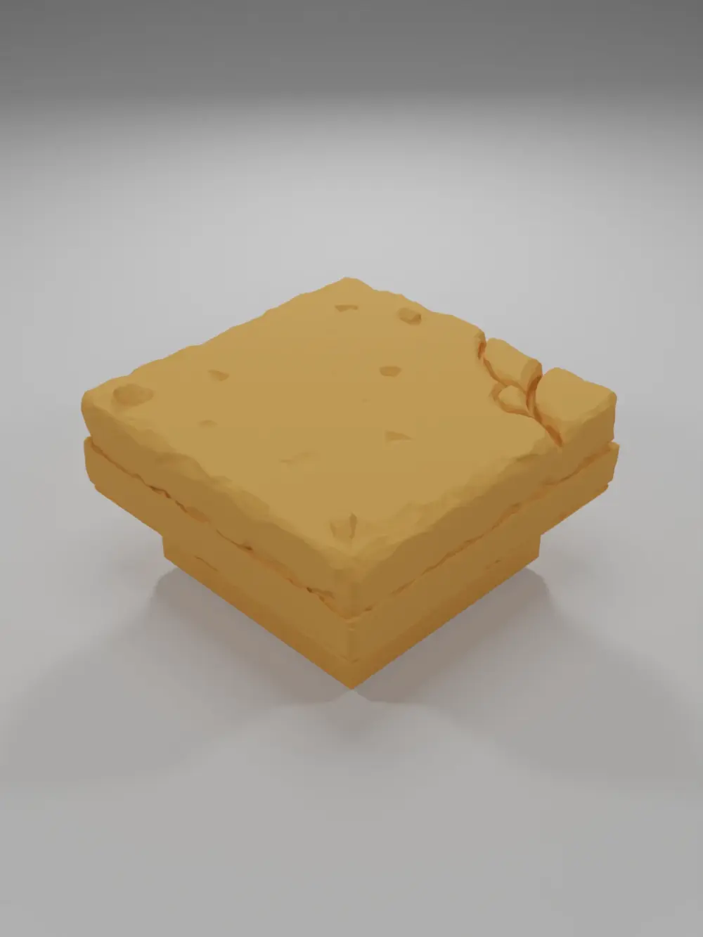 Little Damaged Rock Ground - Ramparts & Ruins - Dungeon Blocks