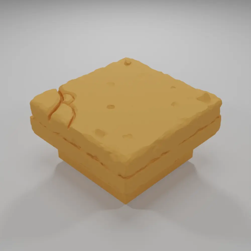 Little Damaged Rock Ground - Ramparts & Ruins - Dungeon Blocks