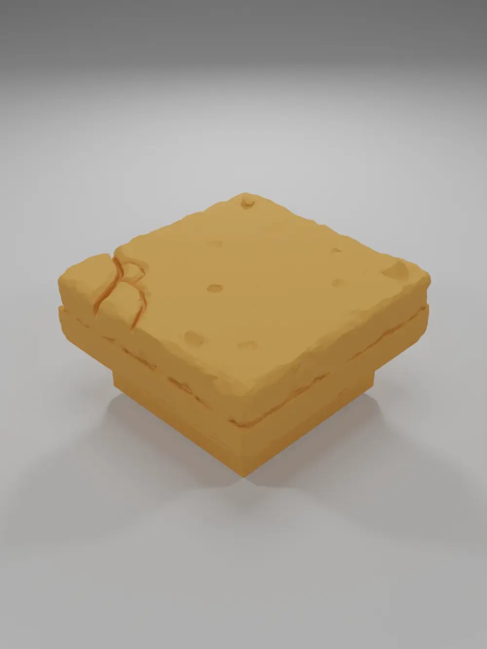 Little Damaged Rock Ground - Ramparts & Ruins - Dungeon Blocks