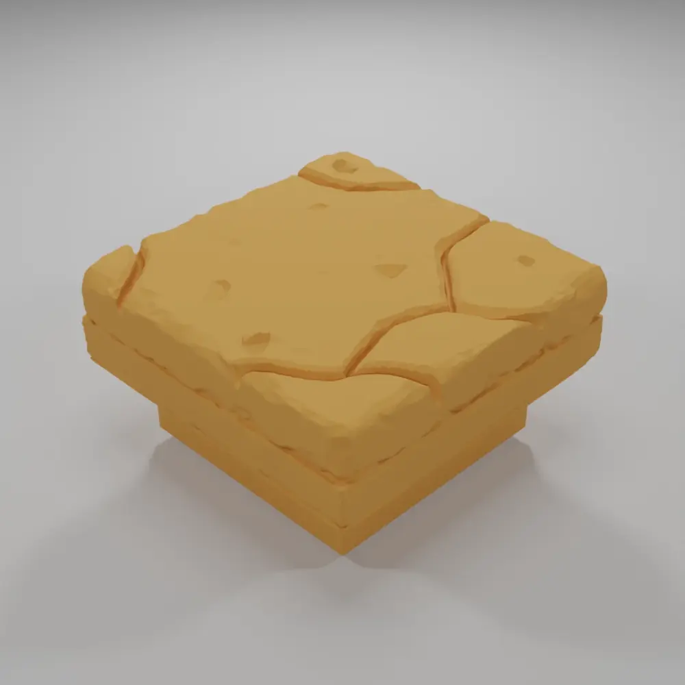 Damaged Rock Ground 1 - Ramparts & Ruins - Dungeon Blocks