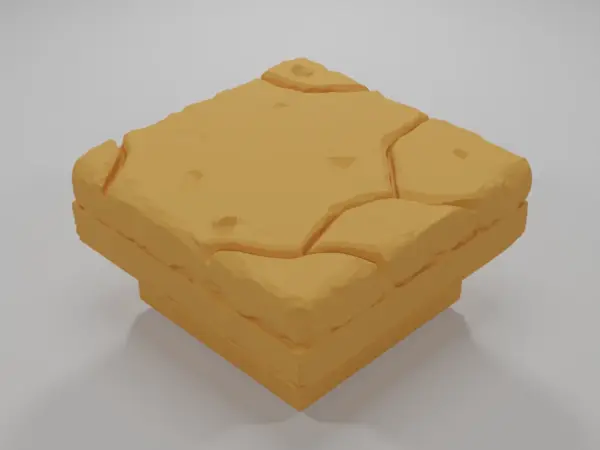 Thin Rampart Angle - Ramparts & Ruins - Dungeon Blocks