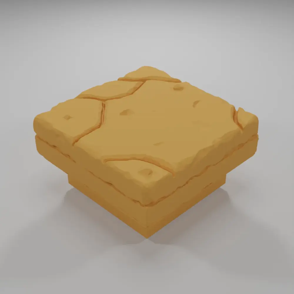 Damaged Rock Ground 1 - Ramparts & Ruins - Dungeon Blocks