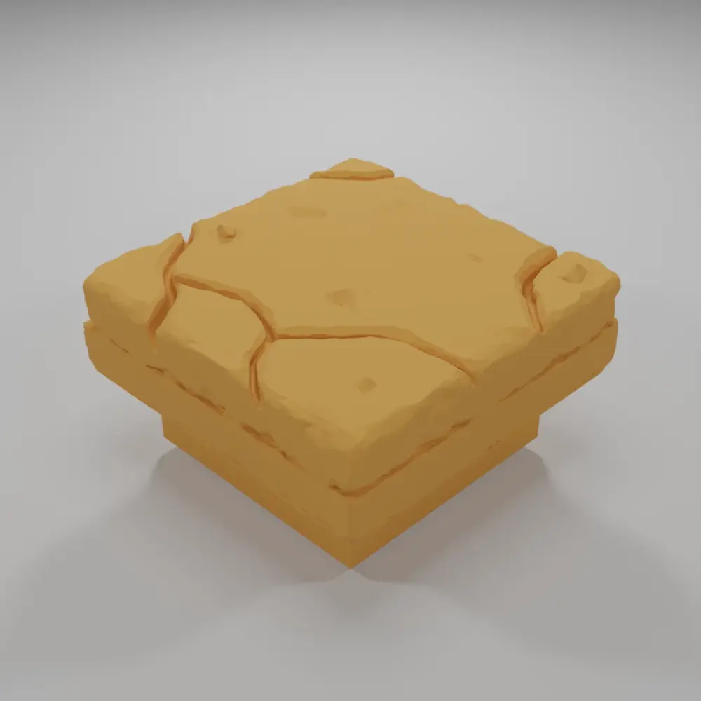 Damaged Rock Ground 1 - Ramparts & Ruins - Dungeon Blocks