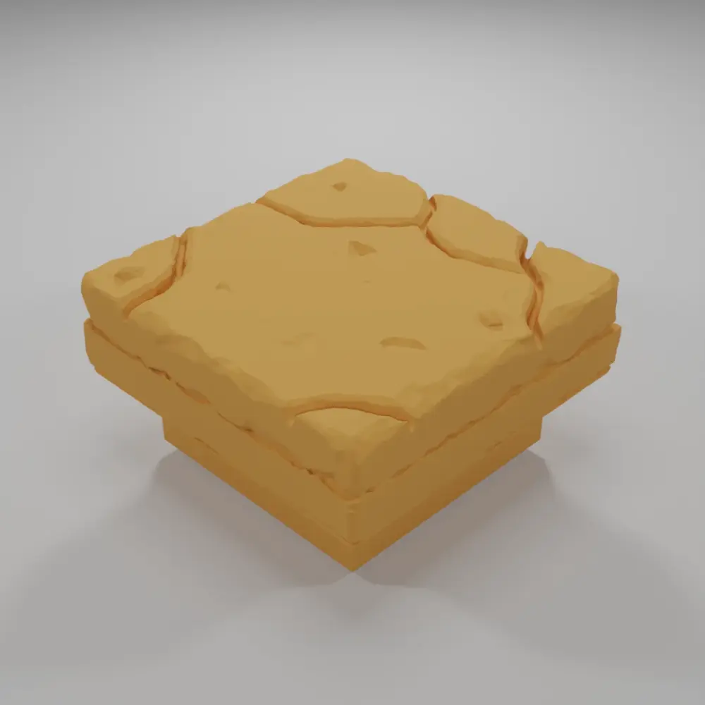 Damaged Rock Ground 1 - Ramparts & Ruins - Dungeon Blocks