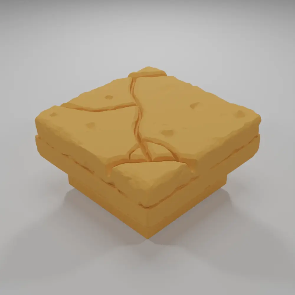 Damaged Rock Ground 2 - Ramparts & Ruins - Dungeon Blocks