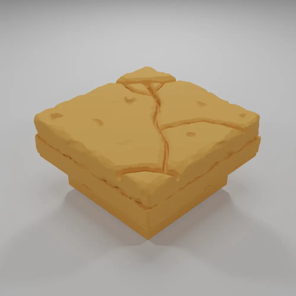 Damaged Rock Ground 2 - Ramparts & Ruins - Dungeon Blocks