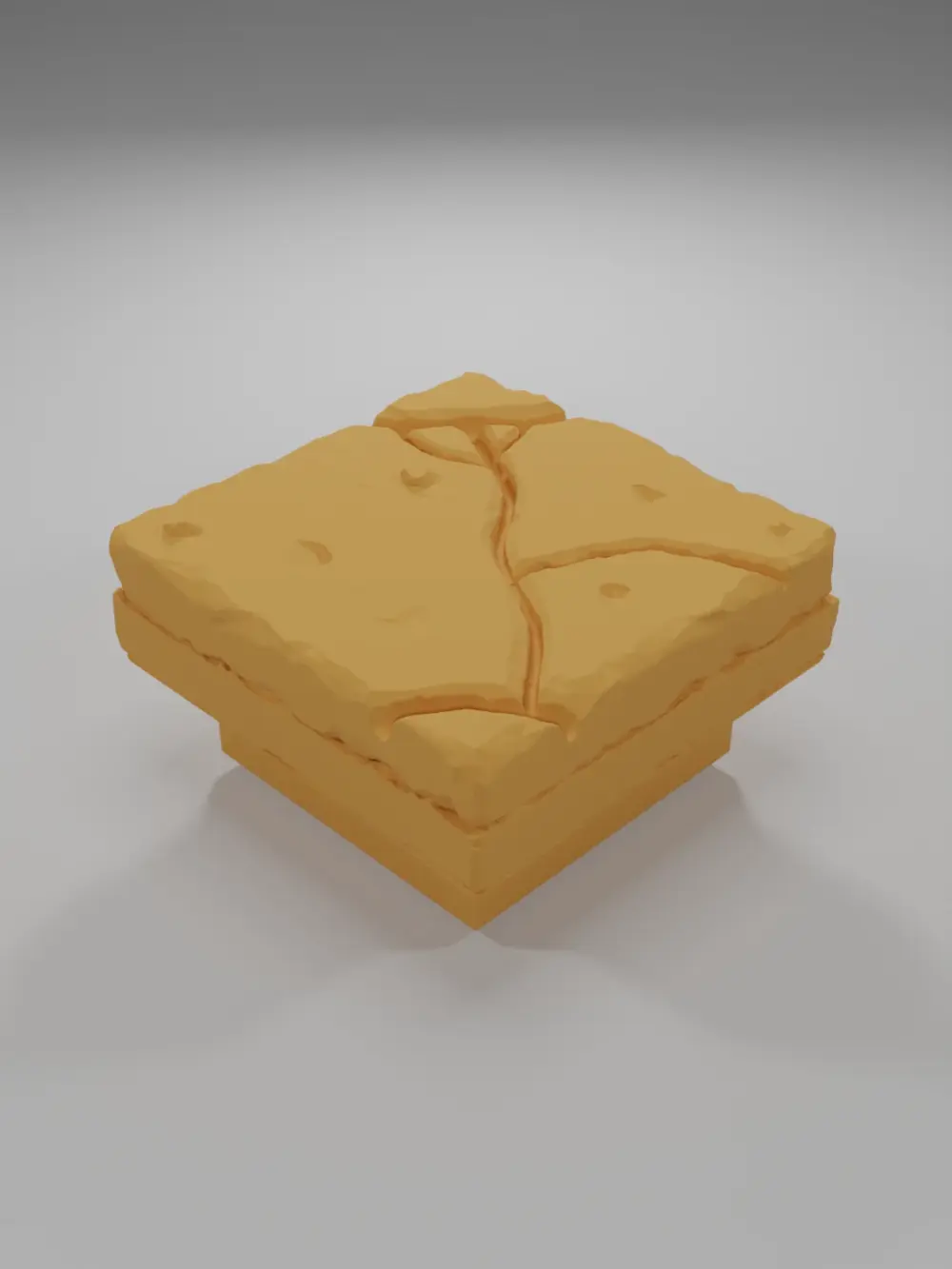 Damaged Rock Ground 2 - Ramparts & Ruins - Dungeon Blocks