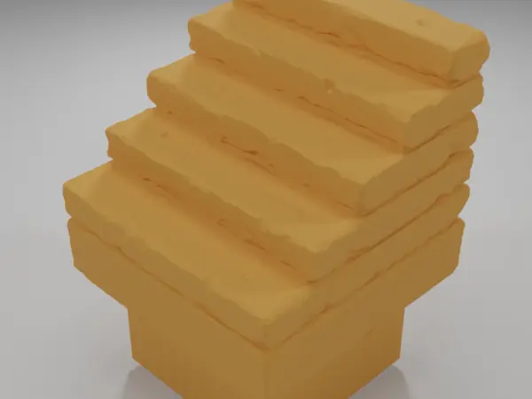Thin Rampart Angle - Ramparts & Ruins - Dungeon Blocks