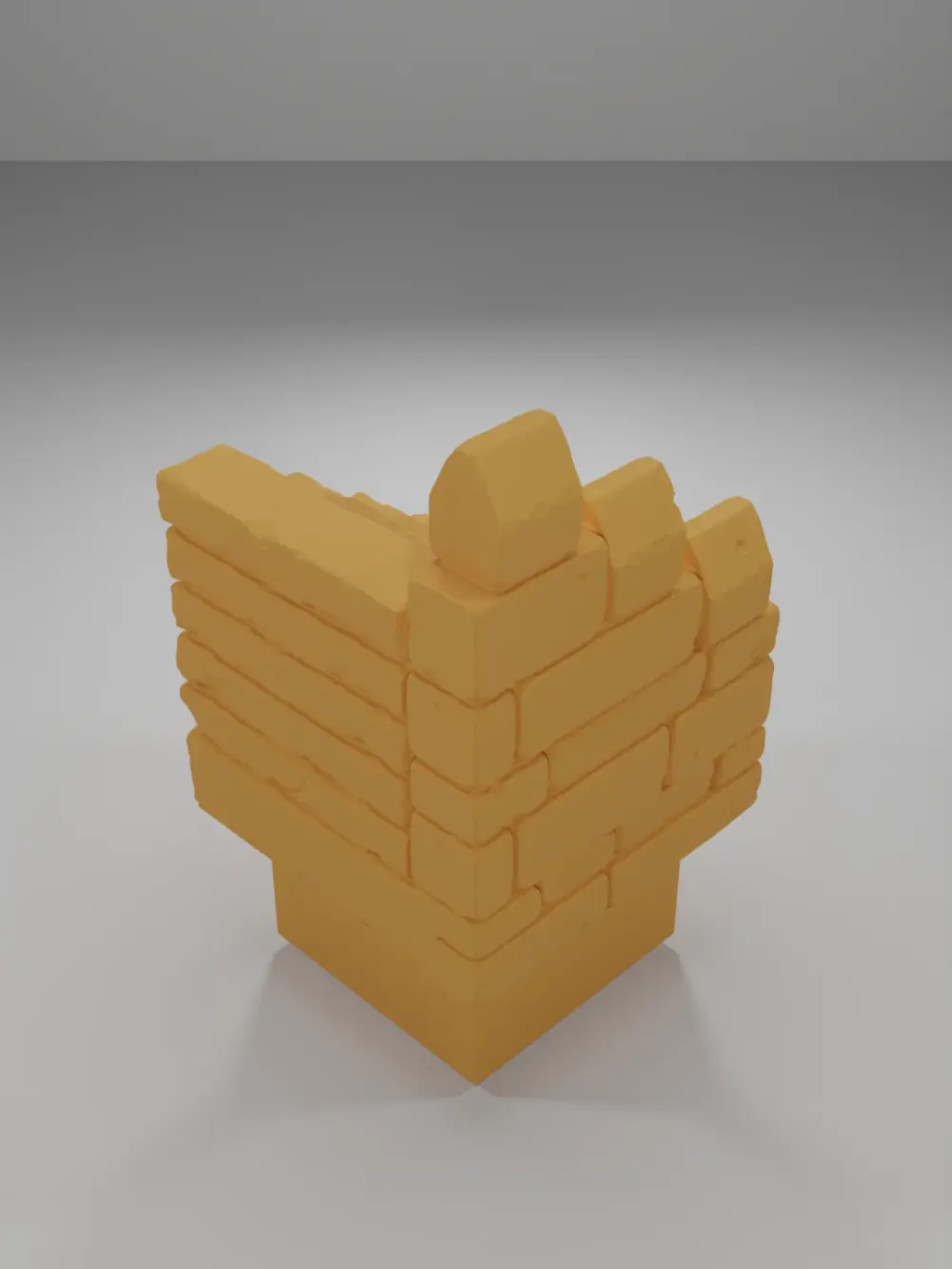 Stairs Left Border - Ramparts & Ruins - Dungeon Blocks
