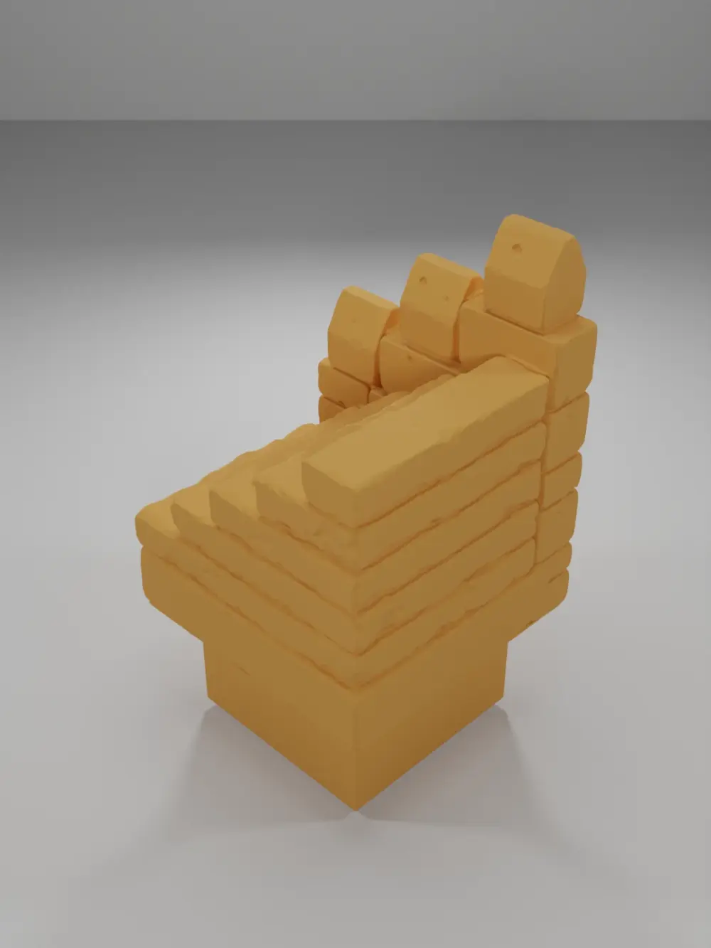 Stairs Left Border - Ramparts & Ruins - Dungeon Blocks