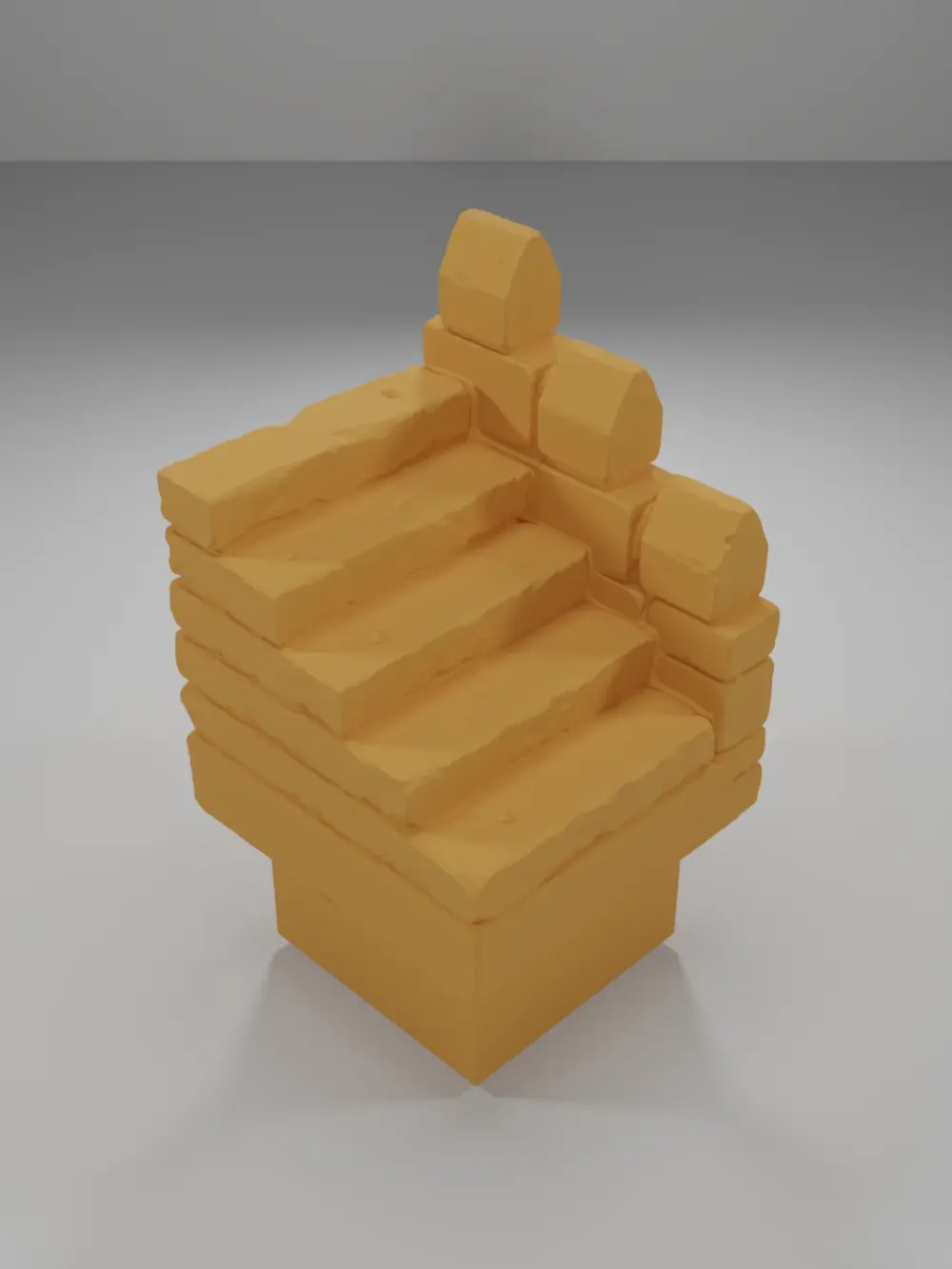 Stairs Right Border - Ramparts & Ruins - Dungeon Blocks
