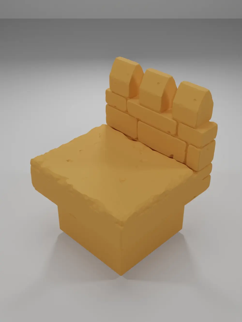Rampart Straight - Ramparts & Ruins - Dungeon Blocks