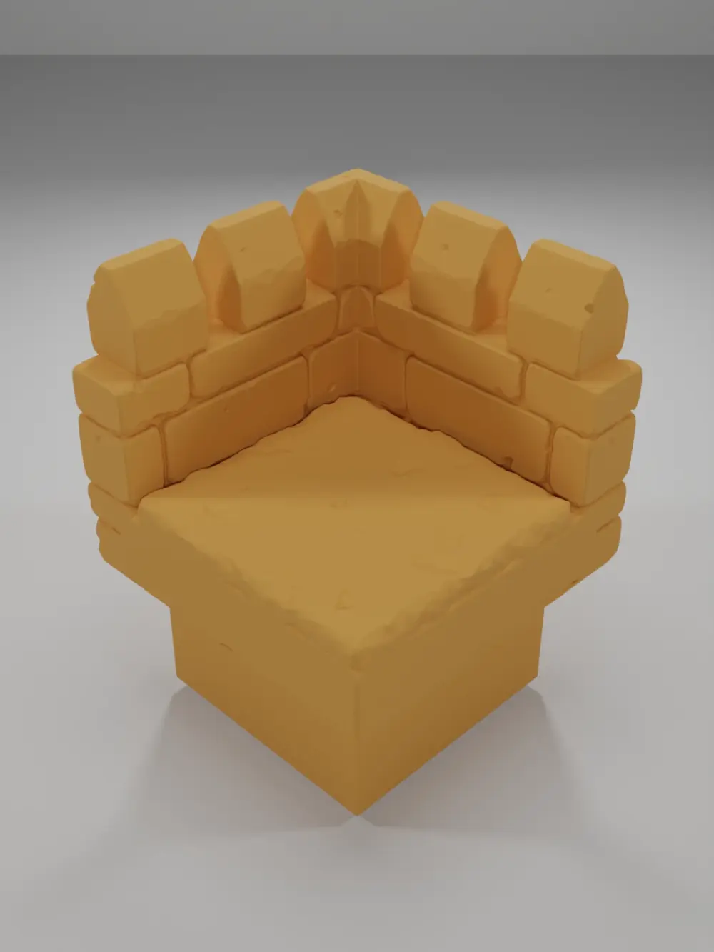 Rampart Angle - Ramparts & Ruins - Dungeon Blocks