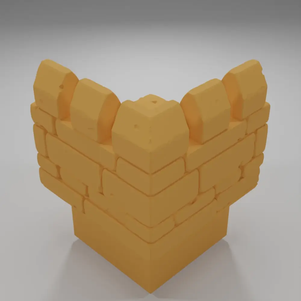 Rampart Angle - Ramparts & Ruins - Dungeon Blocks