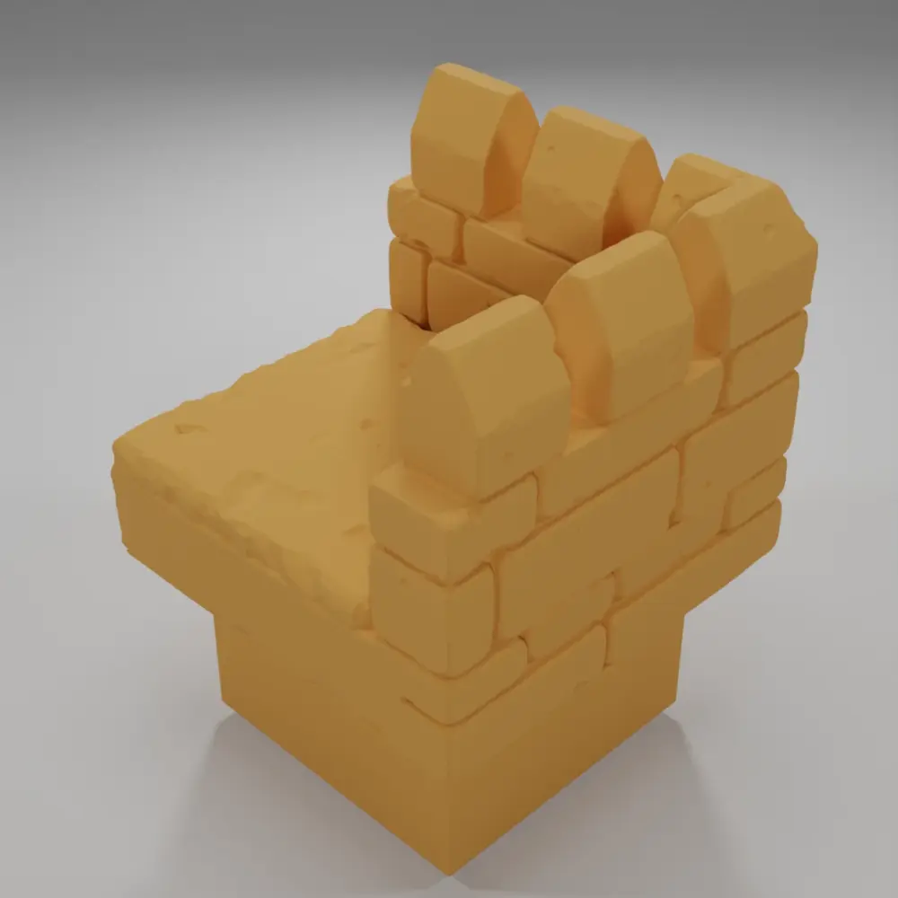 Rampart Angle - Ramparts & Ruins - Dungeon Blocks