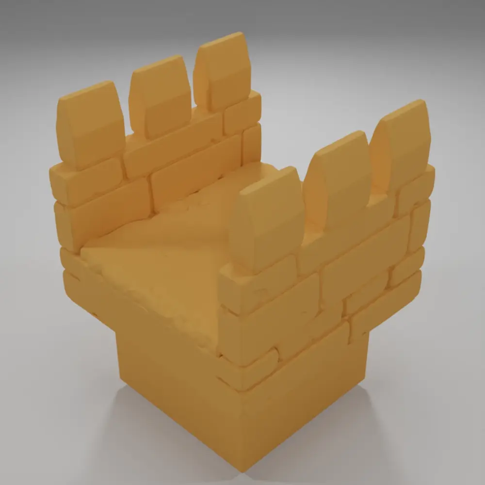 Rampart Corridor - Ramparts & Ruins - Dungeon Blocks