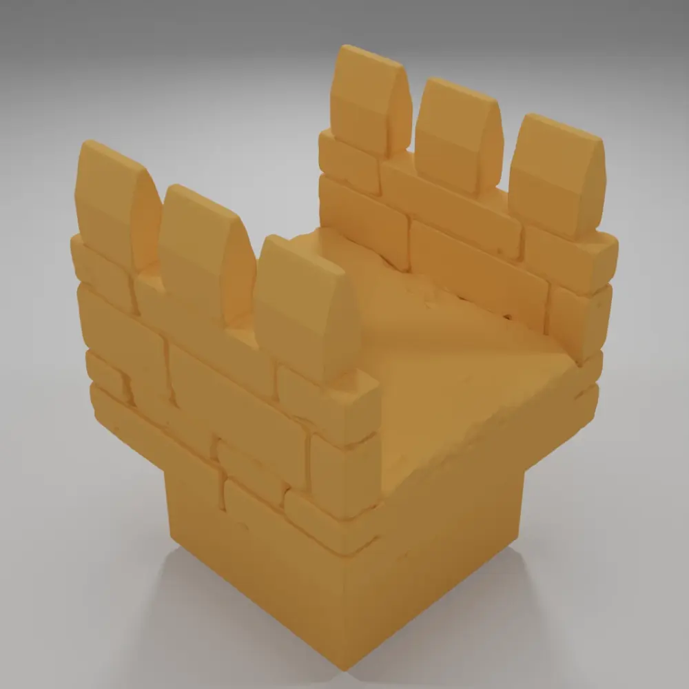 Rampart Corridor - Ramparts & Ruins - Dungeon Blocks