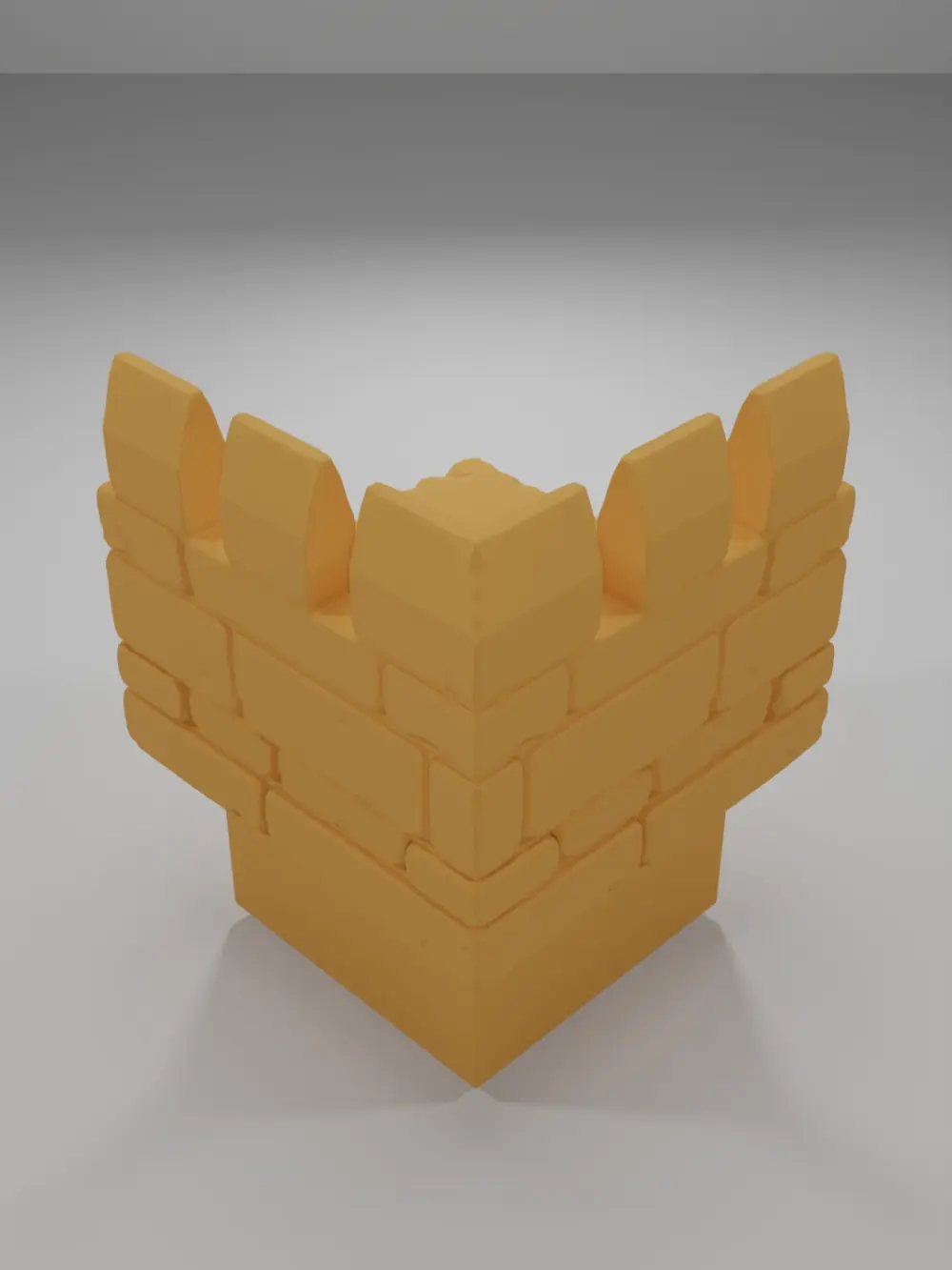 Thin Rampart Angle - Ramparts & Ruins - Dungeon Blocks