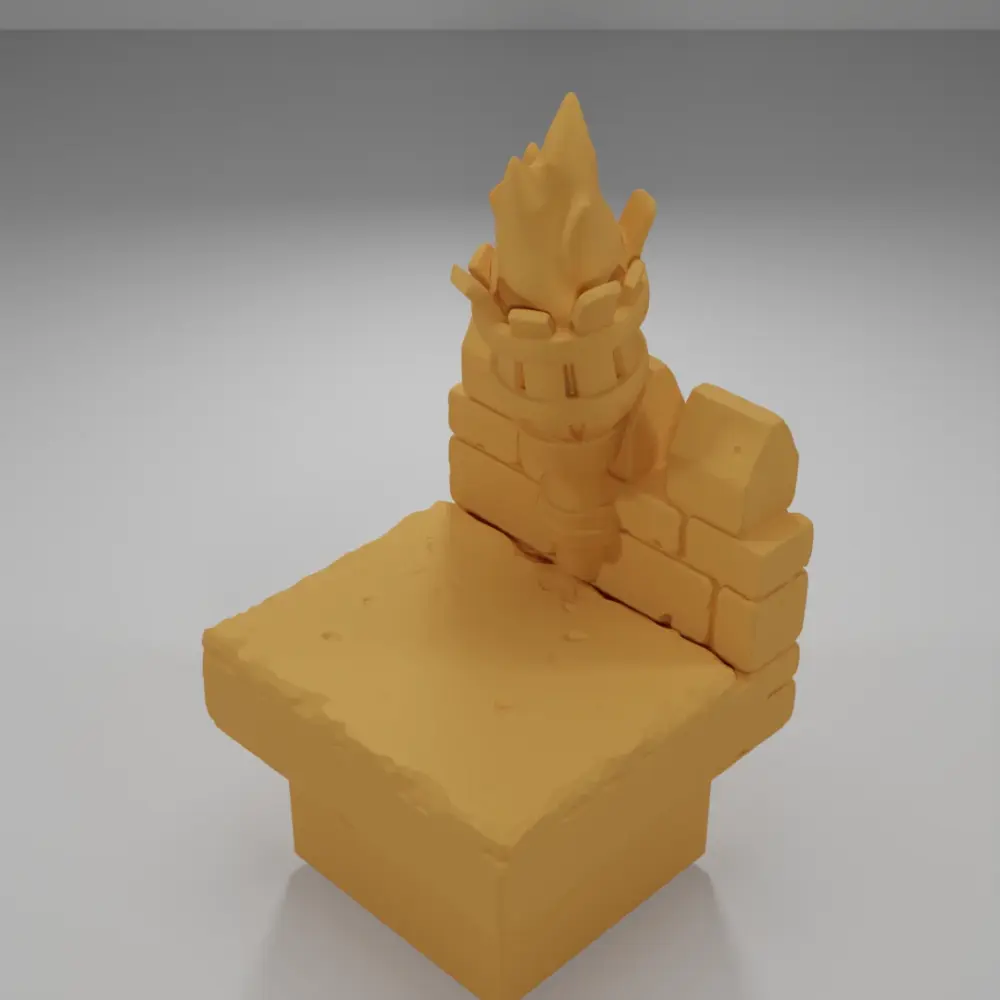 Rampart Light Lit - Ramparts & Ruins - Dungeon Blocks