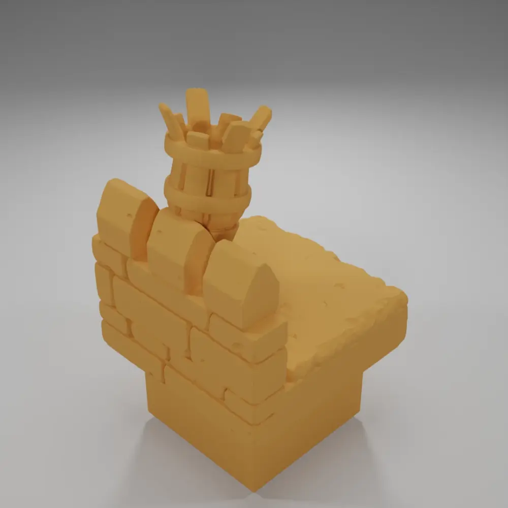 Rampart Light Unlit - Ramparts & Ruins - Dungeon Blocks