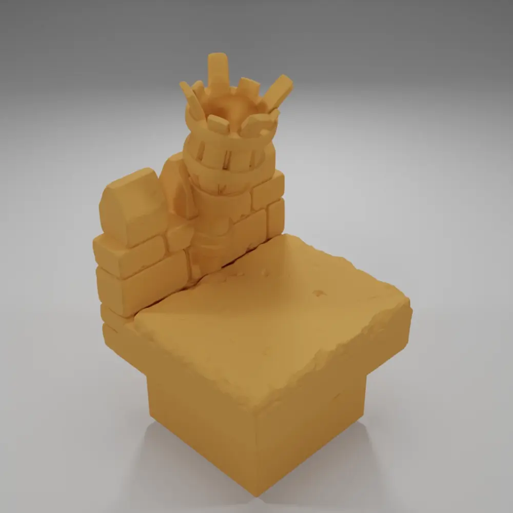 Rampart Light Unlit - Ramparts & Ruins - Dungeon Blocks