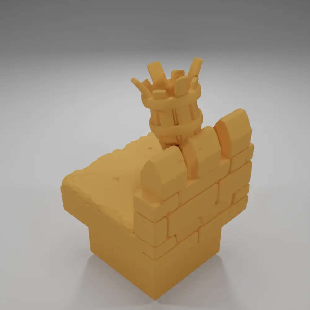 Rampart Light Unlit - Ramparts & Ruins - Dungeon Blocks