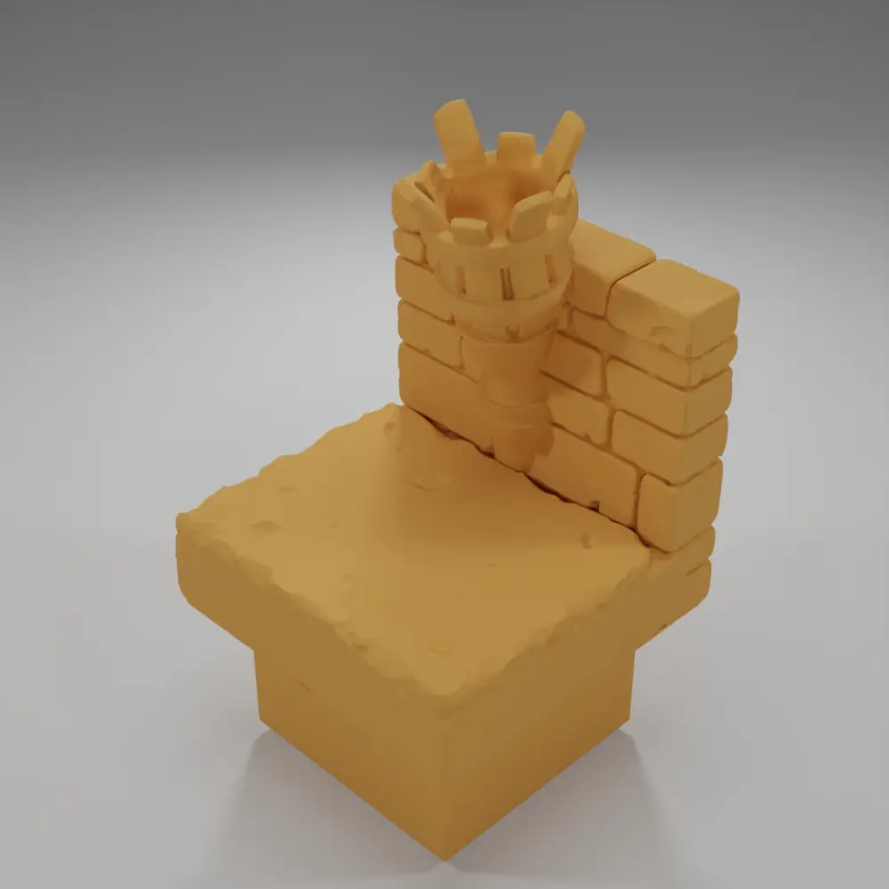 Light Unlit - Ramparts & Ruins - Dungeon Blocks