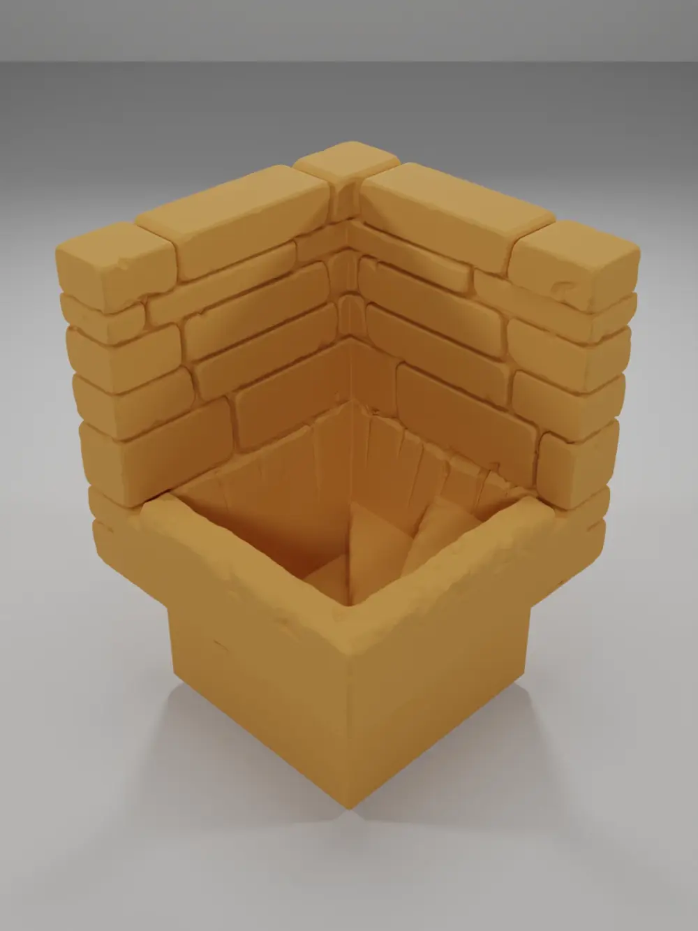 Angle Stairs Down - Ramparts & Ruins - Dungeon Blocks