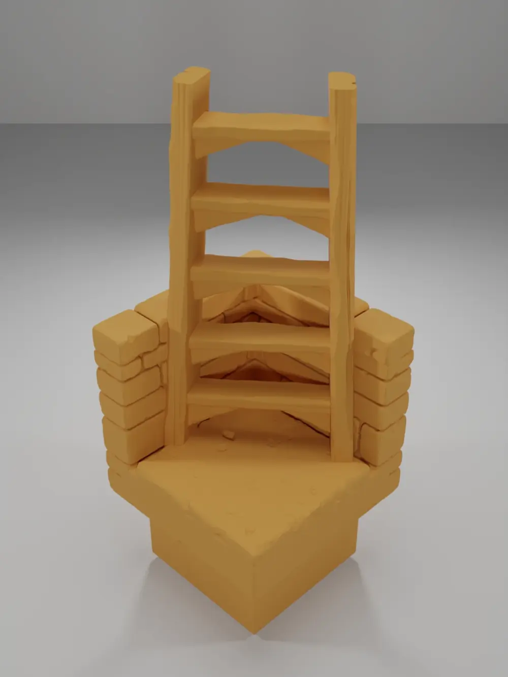 Angle Ladder - Ramparts & Ruins - Dungeon Blocks