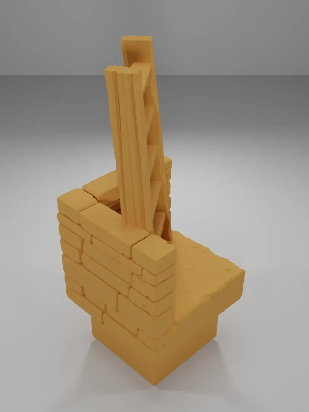Angle Ladder - Ramparts & Ruins - Dungeon Blocks