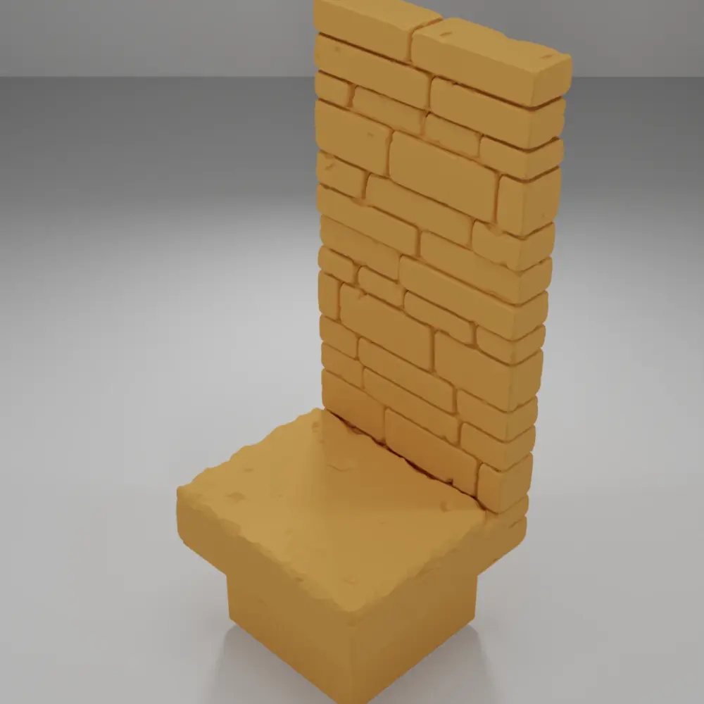 Tall Wall - Ramparts & Ruins - Dungeon Blocks
