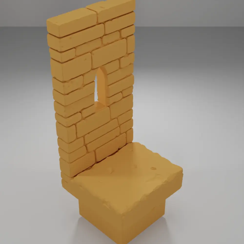 Tall Window - Ramparts & Ruins - Dungeon Blocks