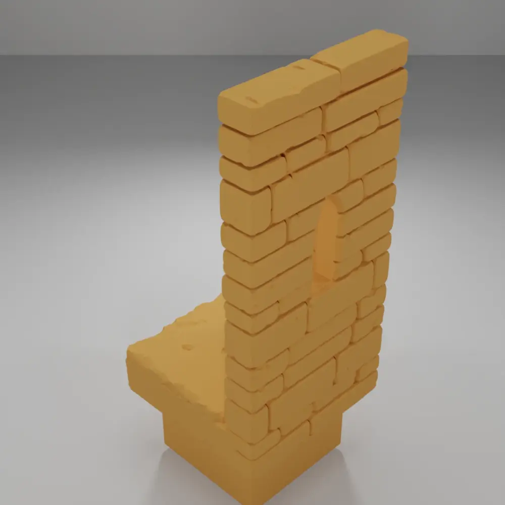 Tall Window - Ramparts & Ruins - Dungeon Blocks