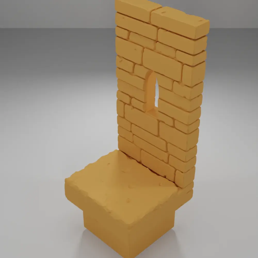 Tall Window - Ramparts & Ruins - Dungeon Blocks