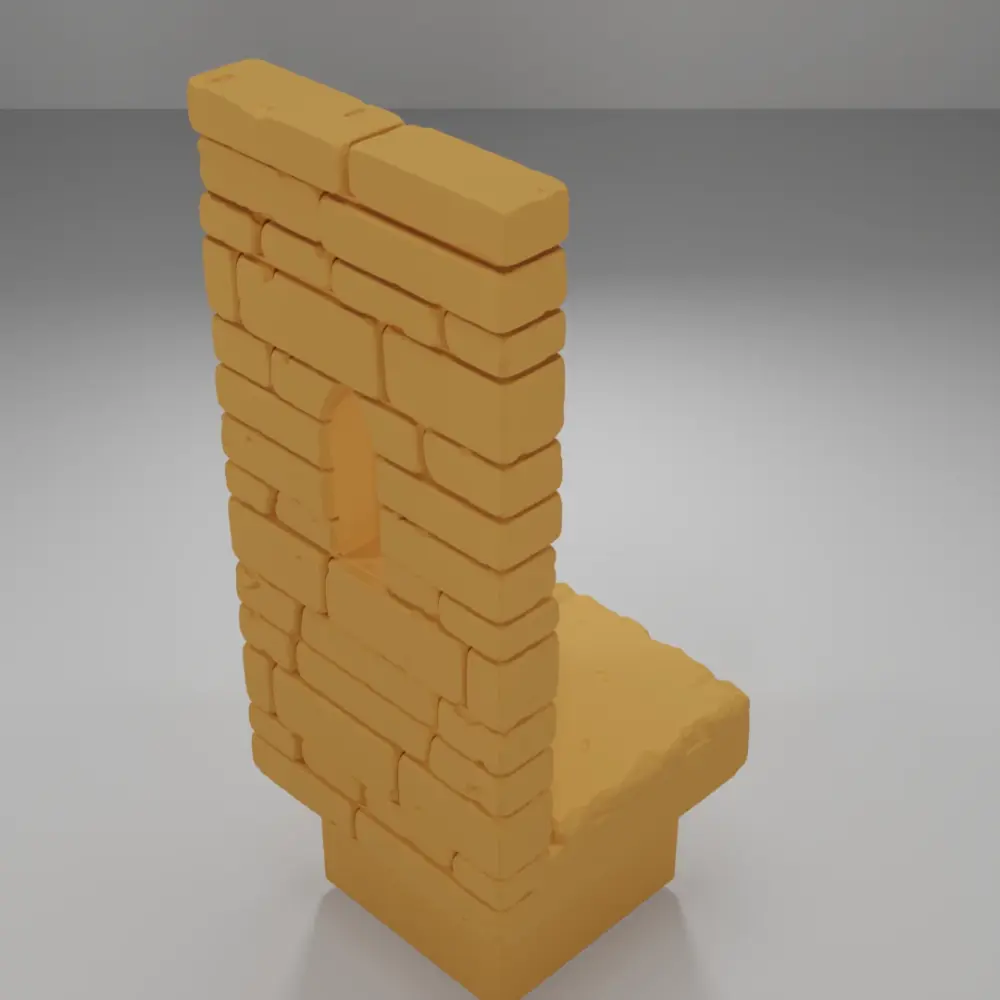 Tall Window - Ramparts & Ruins - Dungeon Blocks