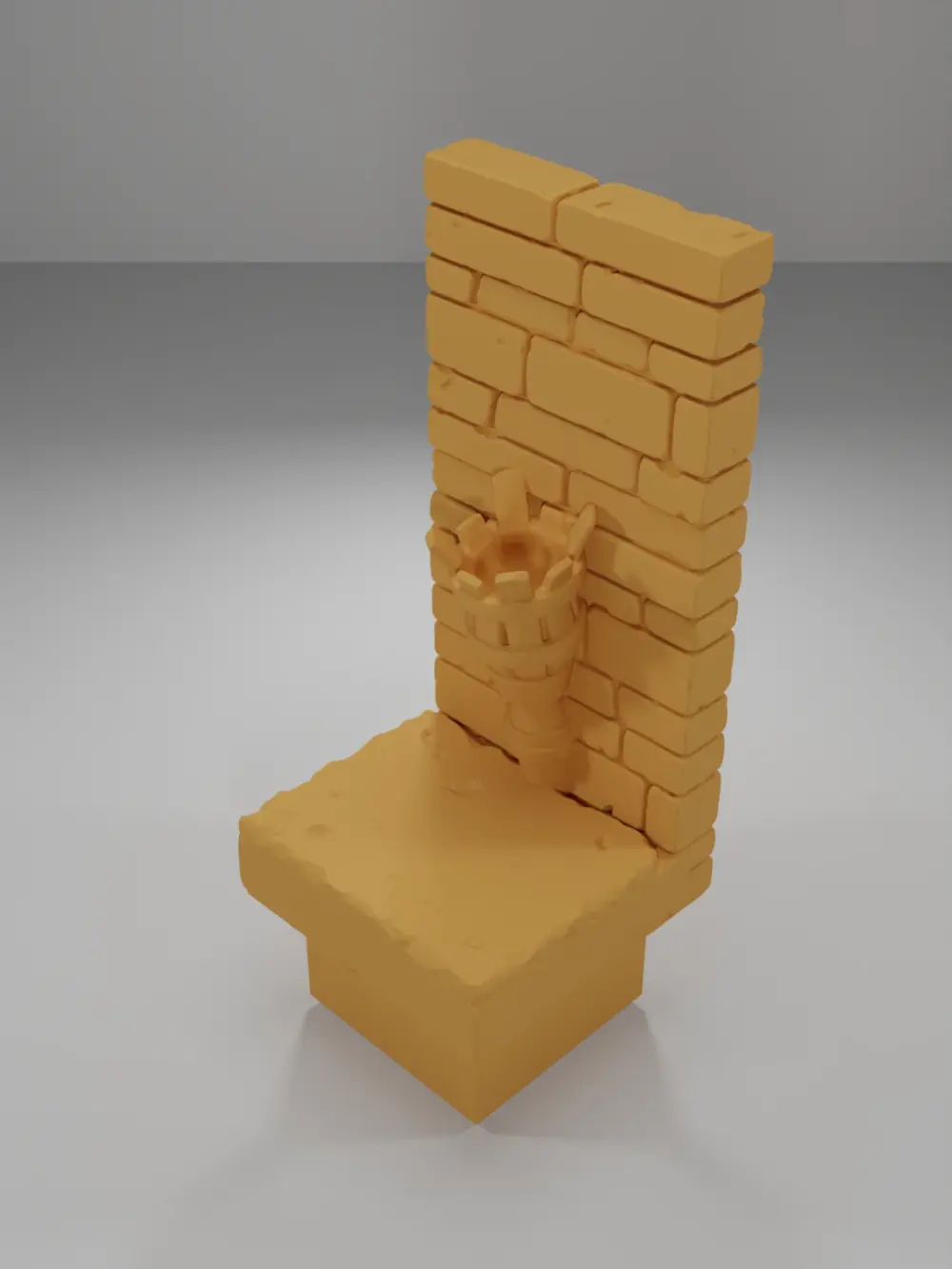 Tall Light Unlit - Ramparts & Ruins - Dungeon Blocks