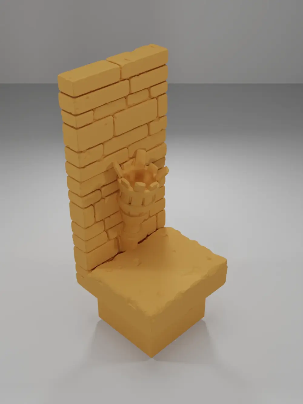 Tall Light Unlit - Ramparts & Ruins - Dungeon Blocks