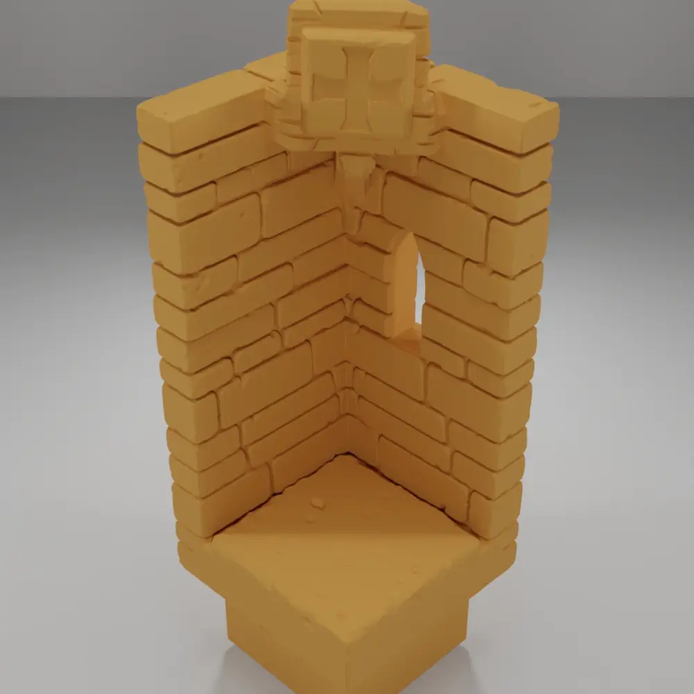 Tall Angle - Ramparts & Ruins - Dungeon Blocks