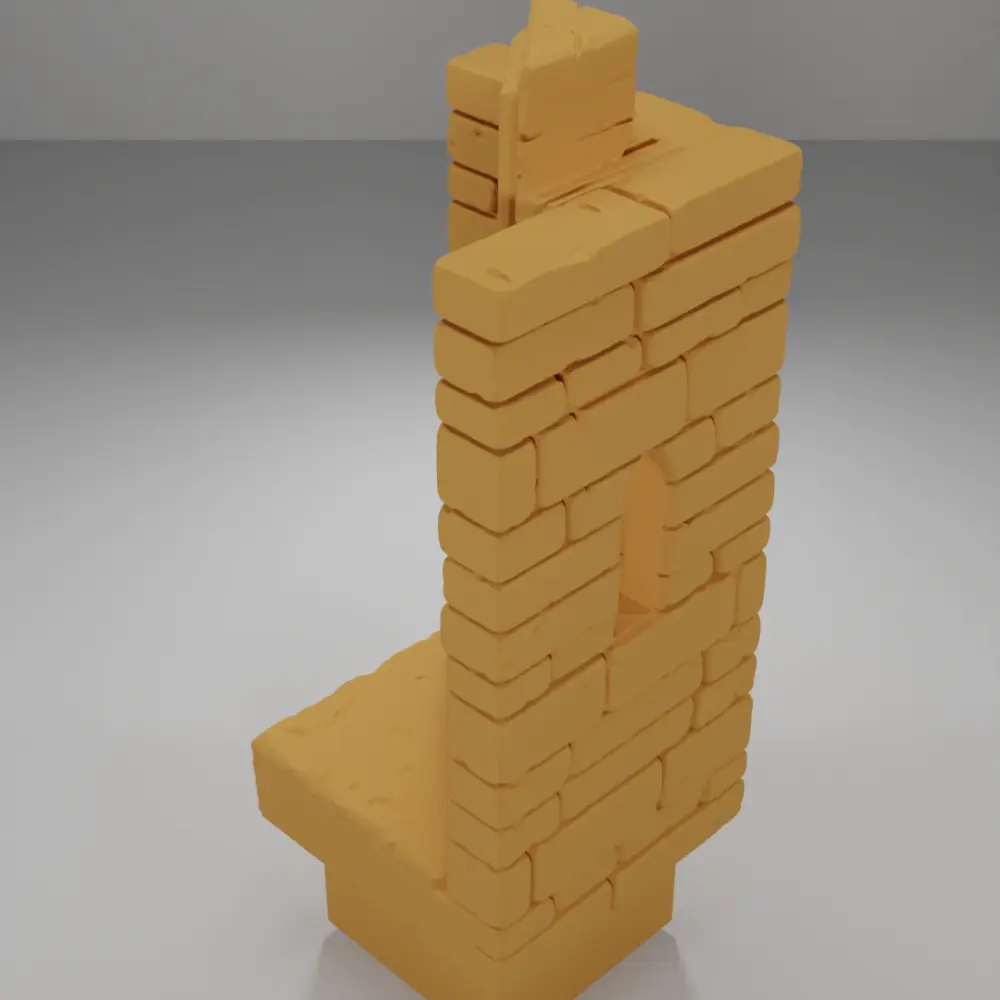 Tall Angle - Ramparts & Ruins - Dungeon Blocks