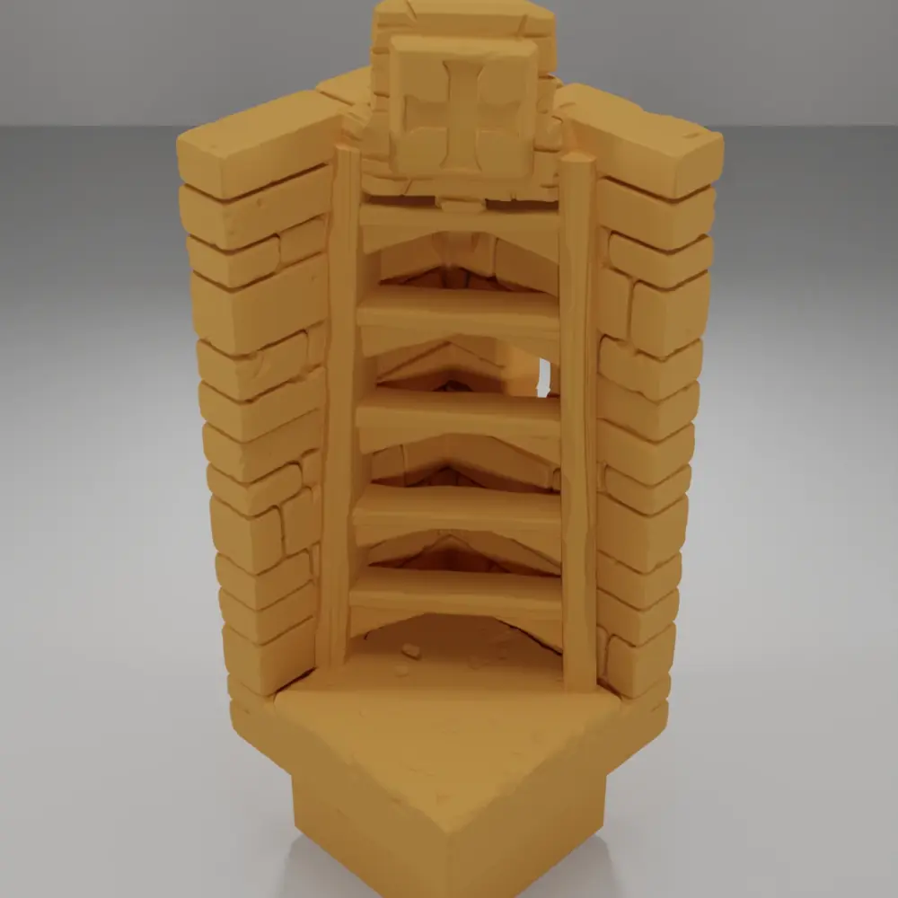 Tall Angle Ladder - Ramparts & Ruins - Dungeon Blocks