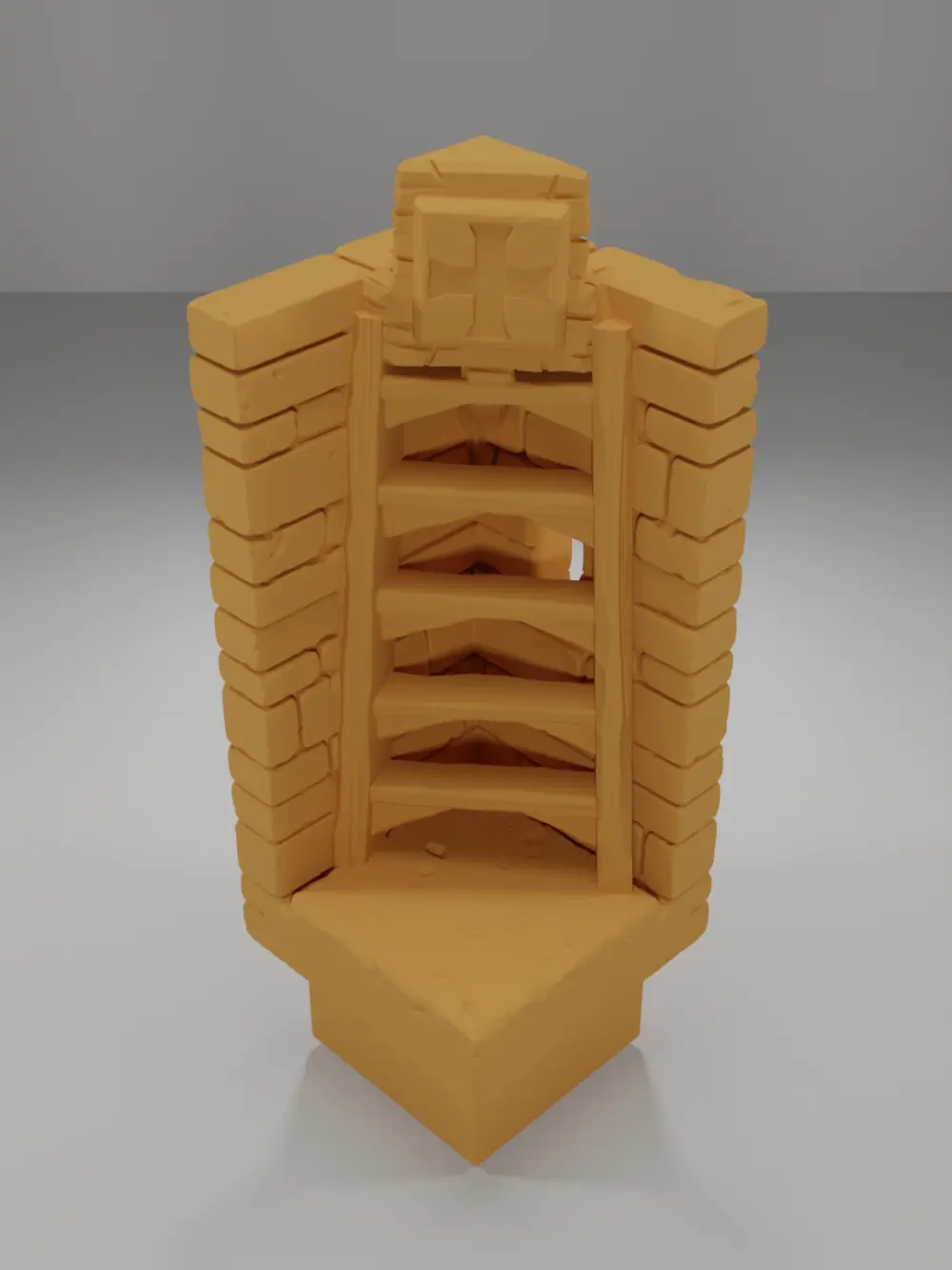 Tall Angle Ladder - Ramparts & Ruins - Dungeon Blocks
